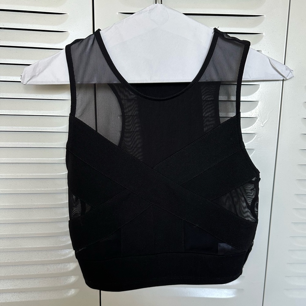 Urban Outfitters Mesh Bandeau/Crop top